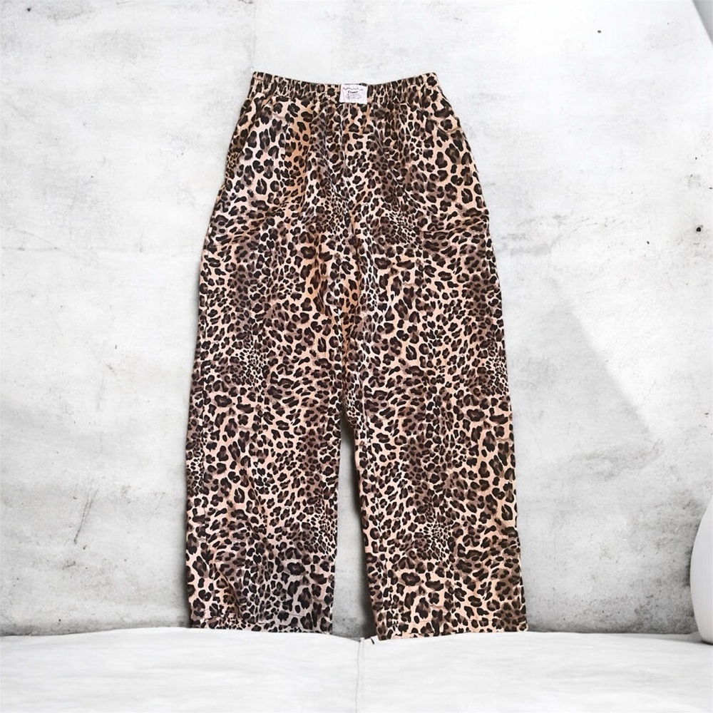 Super trendy Animal Print Joggers Y2K with pockets